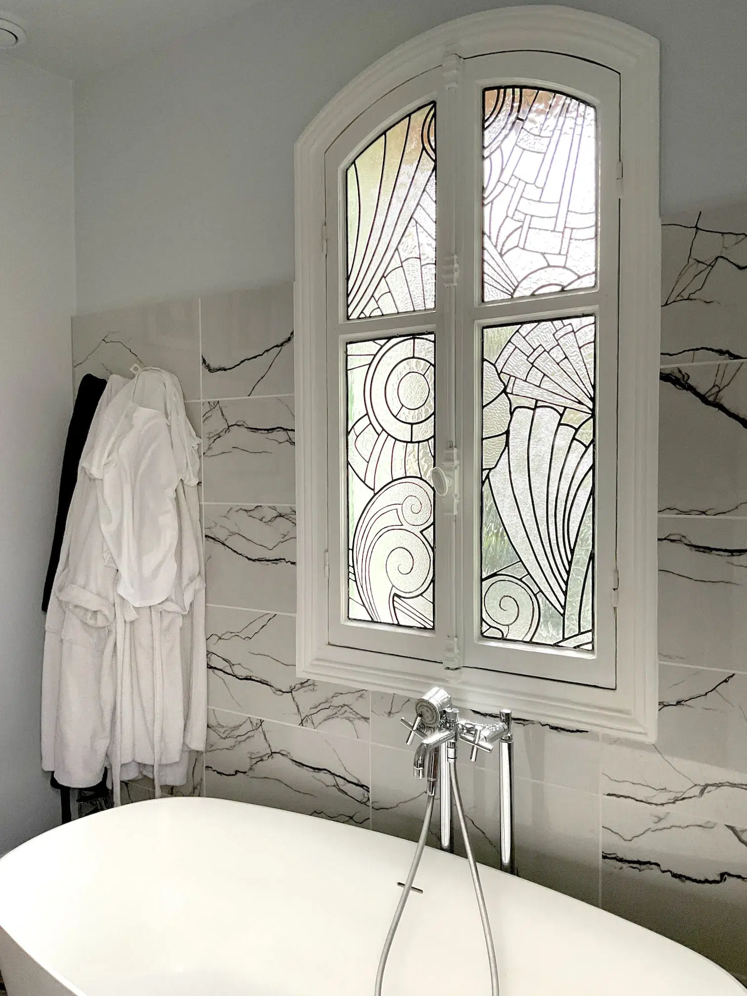 vitrail interieur art deco vitry felzine