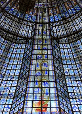 detail dome verre printemps restauration felzine 2