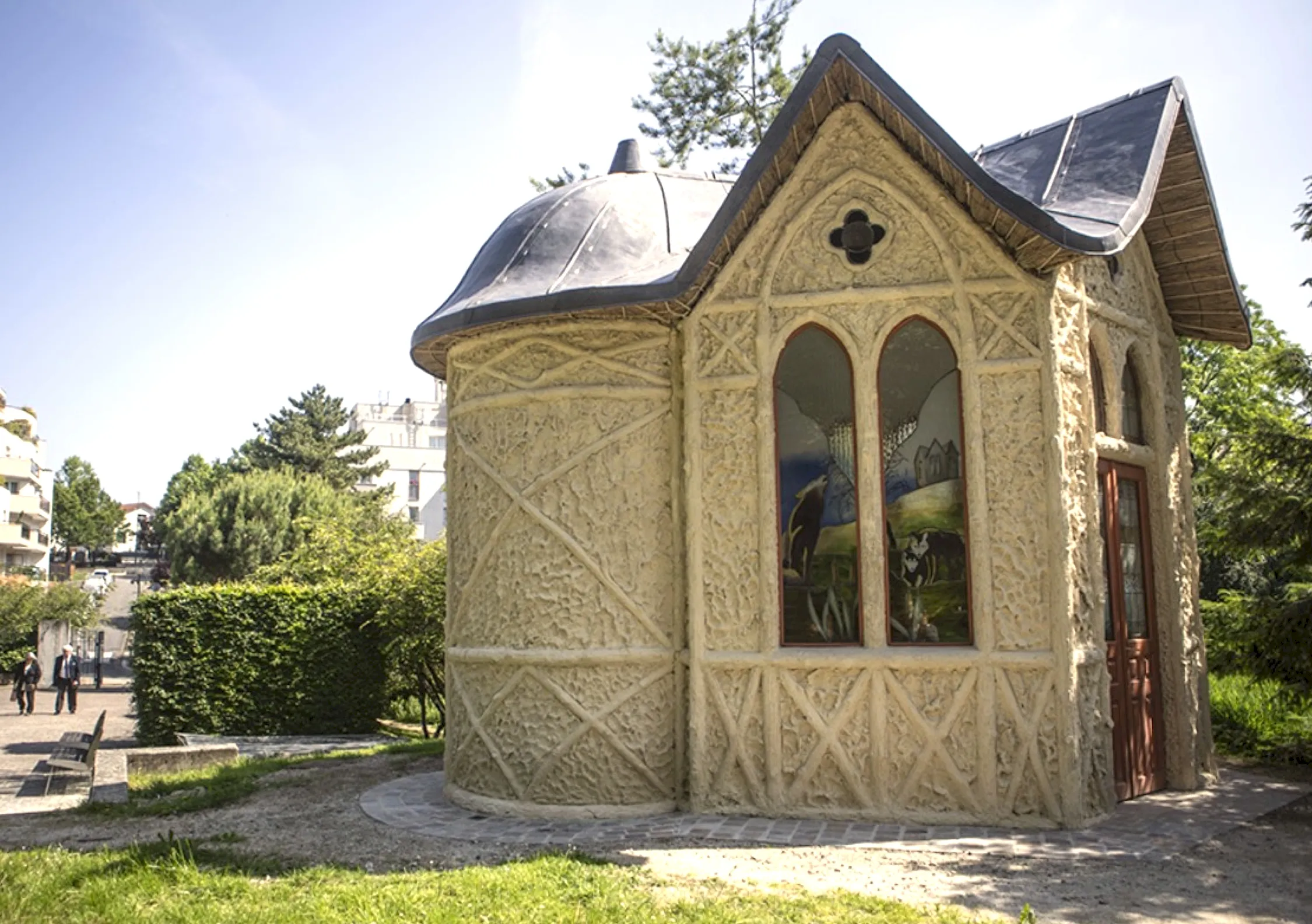 oratoire cluny thiais art vitrail felzine
