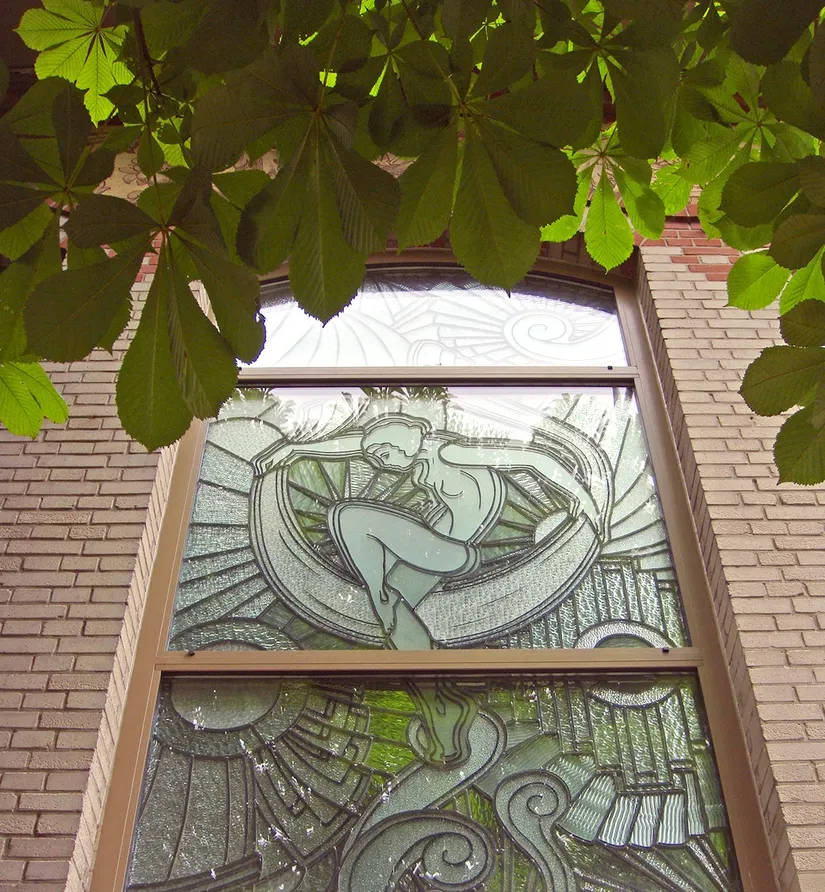 vitrail art deco theatre felzine