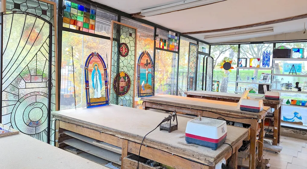atelier vitrail felzine cours loisirs