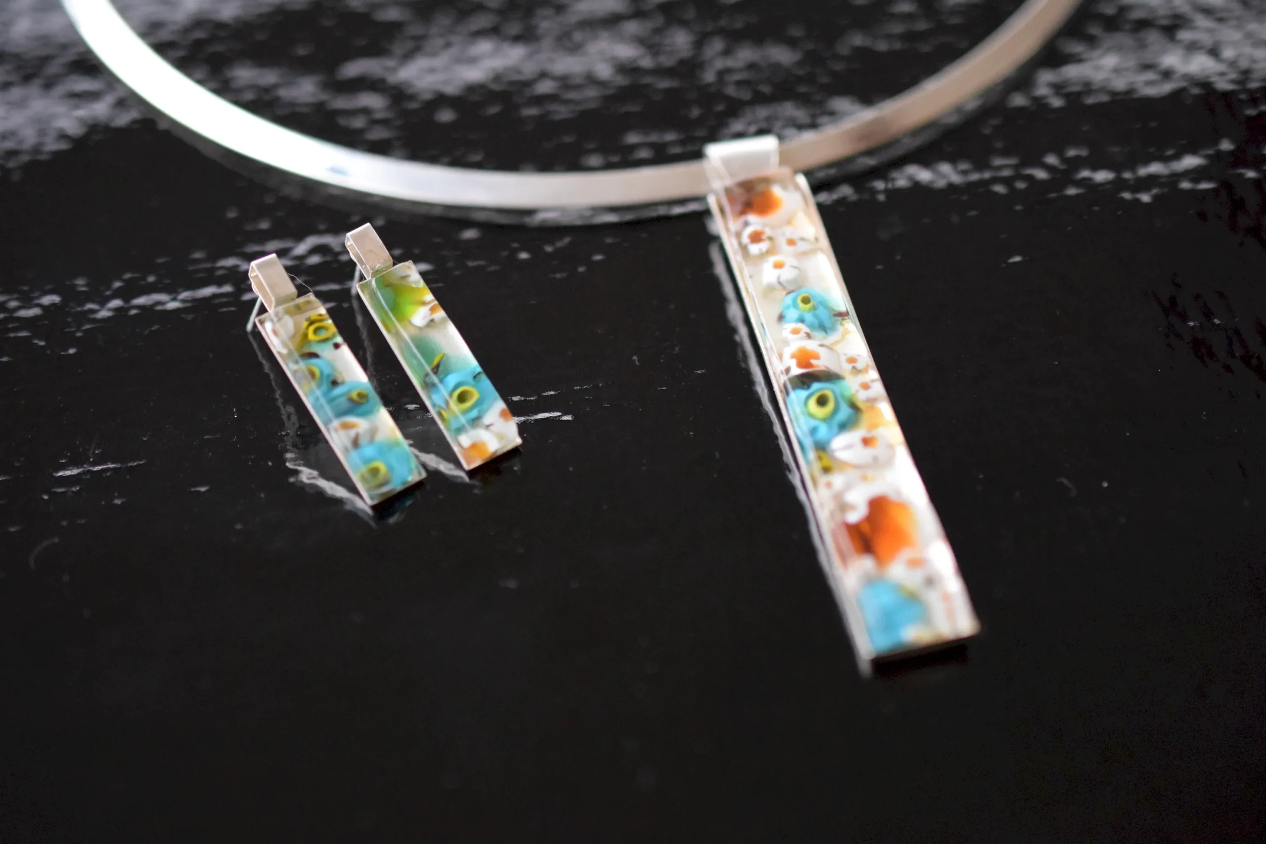 creation bijoux verre atelier felzine scaled