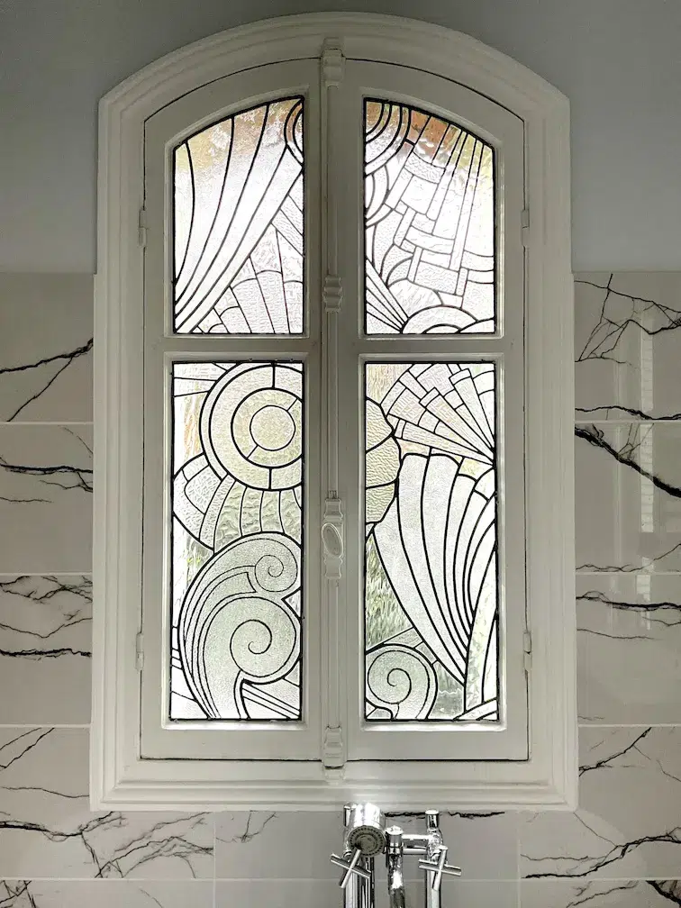 vitrail art deco maison vitry felzine