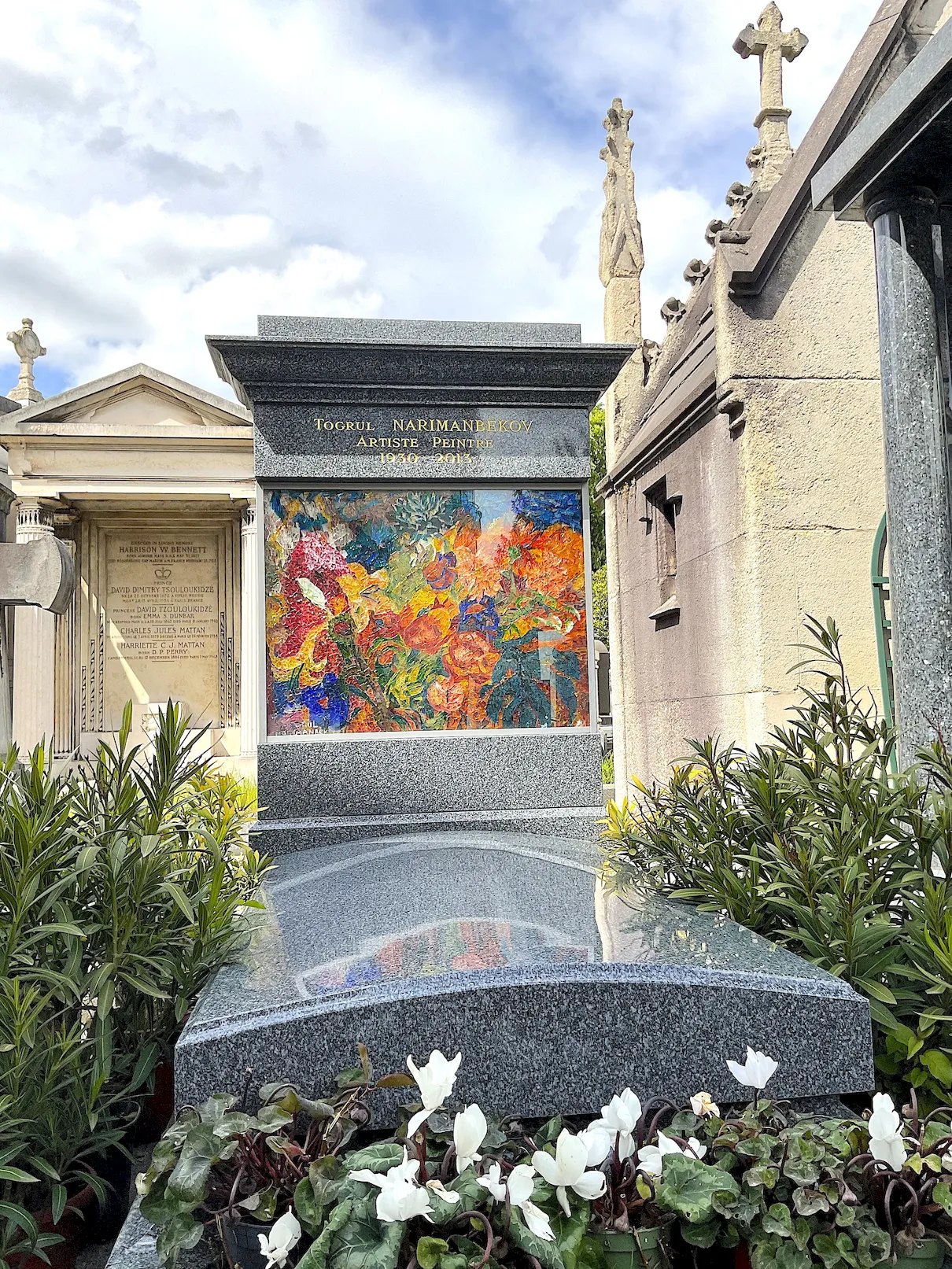 vitrail mosaique cimetiere passy atelier felzine